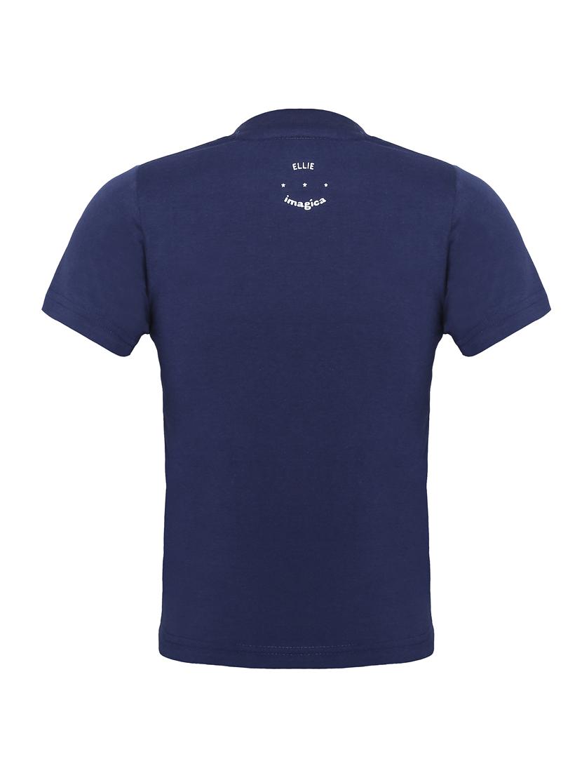 navy blue cotton tshirt - 14395836 - Zoom Image - 2