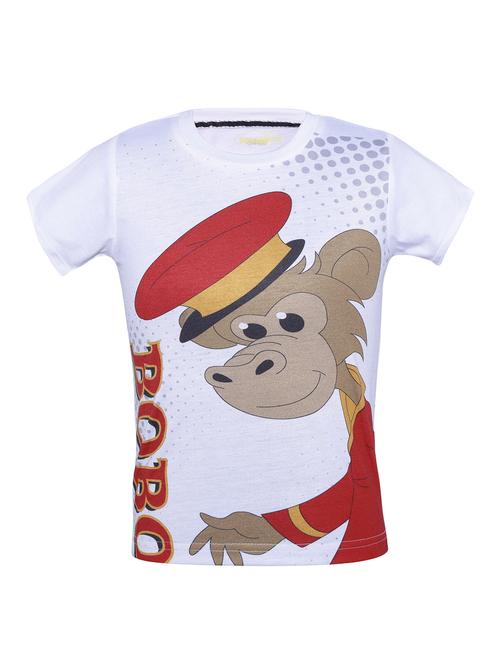 white cotton tshirt - 14395839 - Standard Image - 1