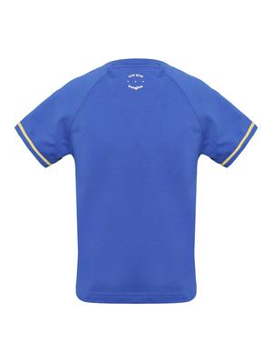 light blue cotton blend tshirt - 14395840 - Standard Image - 2