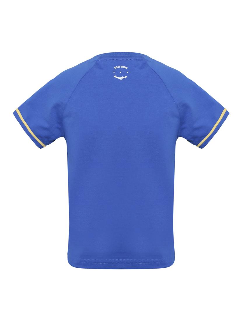 light blue cotton blend tshirt - 14395840 - Zoom Image - 2