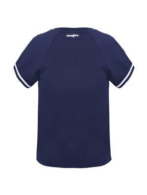 navy blue cotton blend tshirt - 14395842 - Standard Image - 2