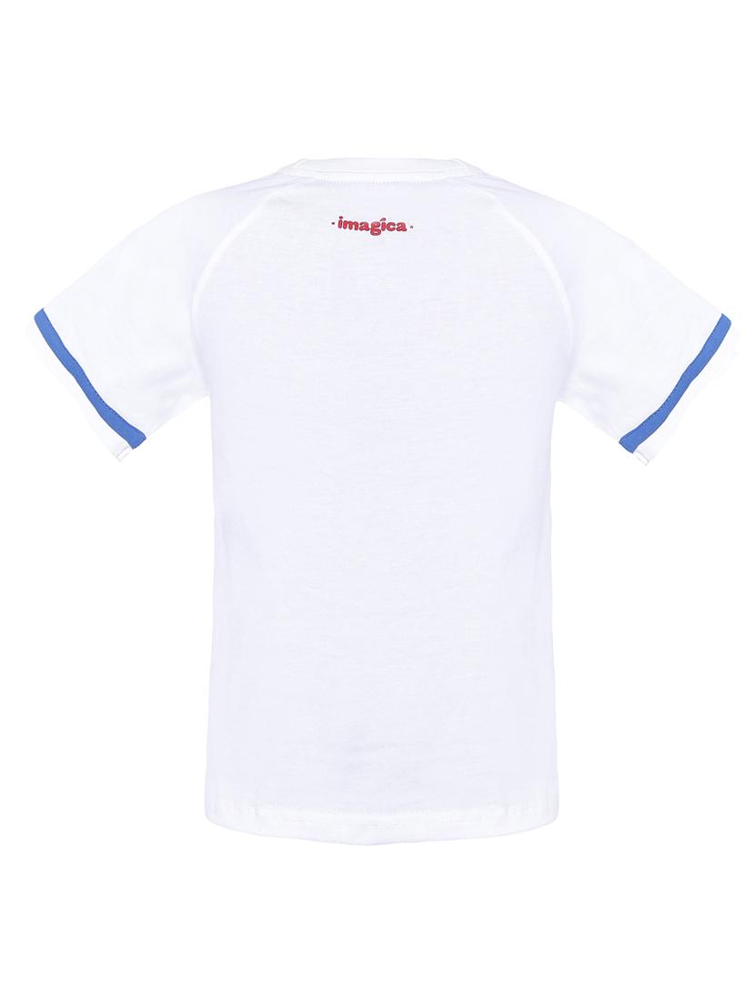 white cotton blend tshirt - 14395843 - Zoom Image - 2