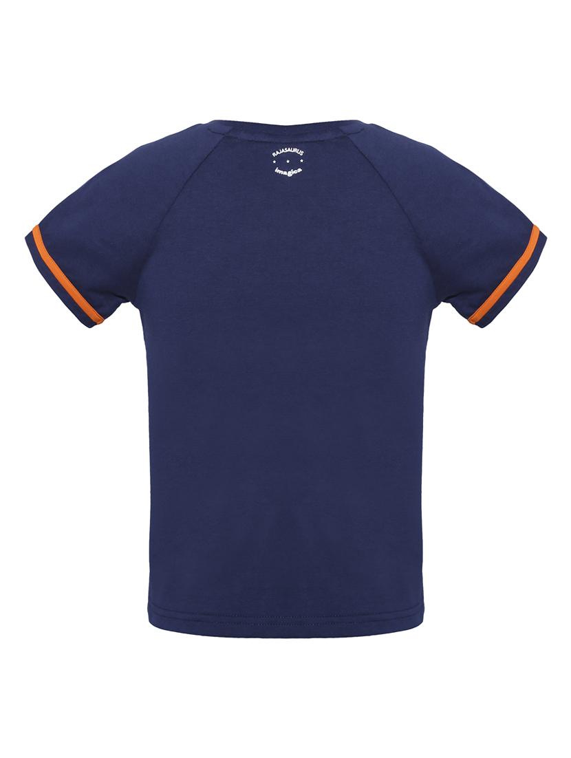 navy blue cotton tshirt - 14395847 - Zoom Image - 2