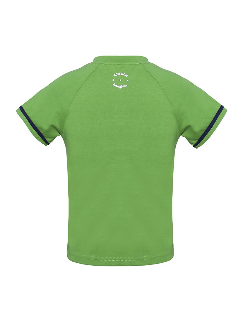 green cotton blend tshirt - 14395850 - Zoom Image - 2