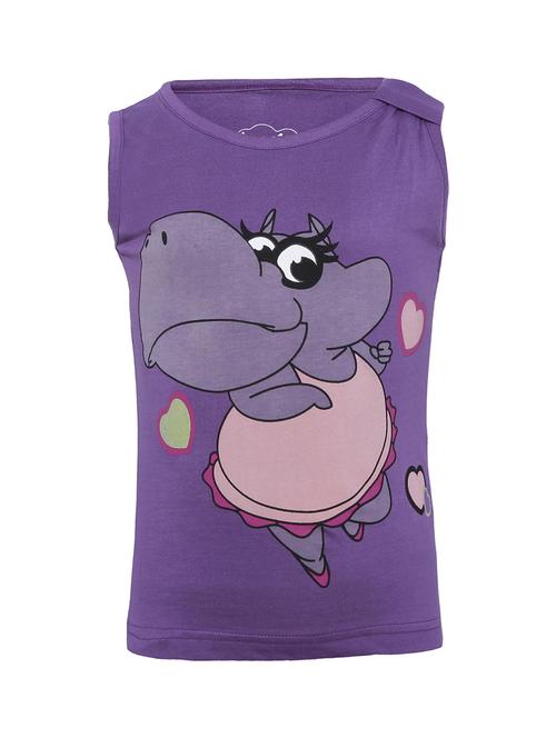 purple cotton top - 14396875 - Standard Image - 1