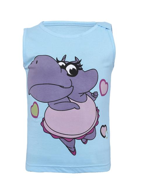 blue cotton top - 14396876 - Standard Image - 1