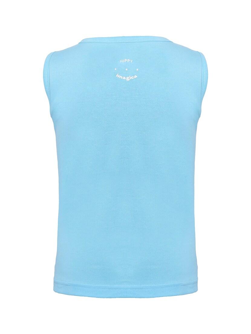 blue cotton top - 14396876 - Zoom Image - 2