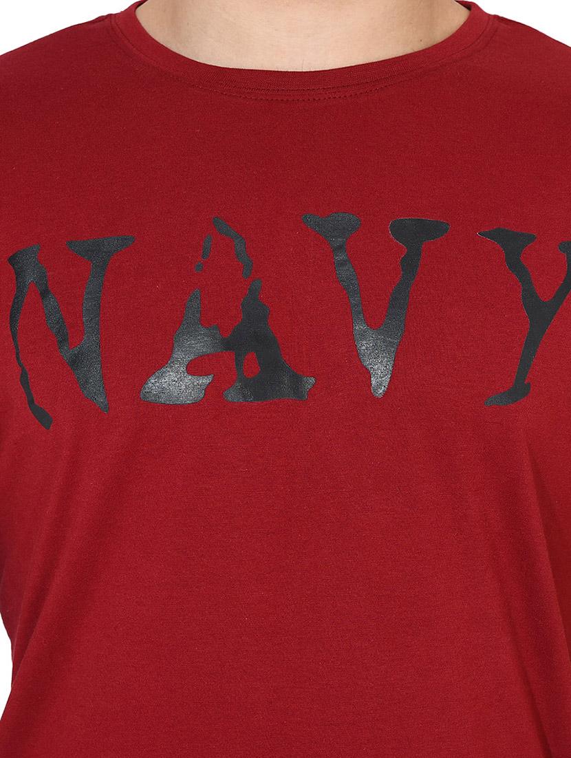 red cotton t-shirt - 14397092 - Zoom Image - 4