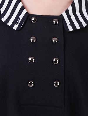 hooded neck solid sweatshirt - 14397958 - Standard Image - 4