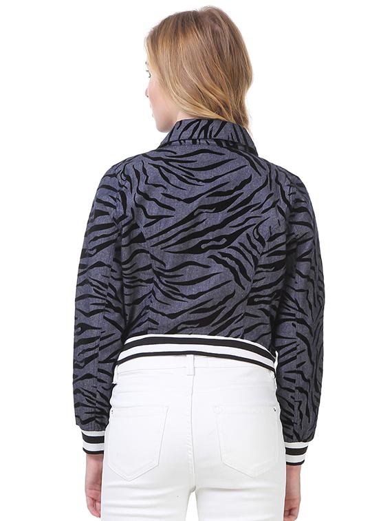 denim bomber jacket - 14397986 - Zoom Image - 3