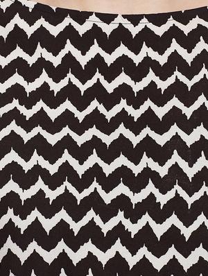 boat neck chevron top - 14399732 - Standard Image - 4