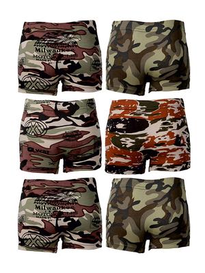 multi colored cotton briefs - 14402221 - Standard Image - 1