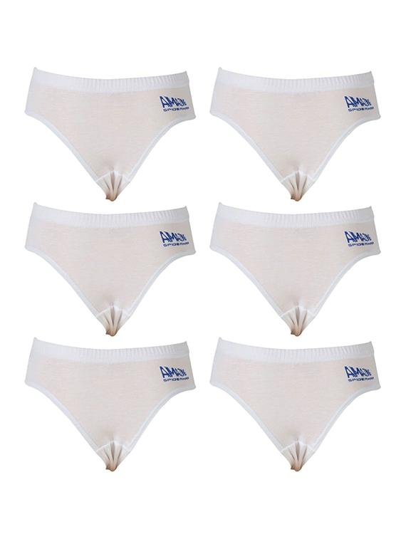 white cotton briefs - 14402230 - Zoom Image - 1