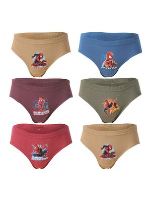 multi colored cotton briefs - 14402231 - Standard Image - 1