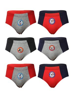 multi colored cotton briefs - 14402234 - Standard Image - 1