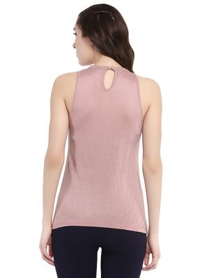 embellished halter neck top - 14402250 - Standard Image - 3