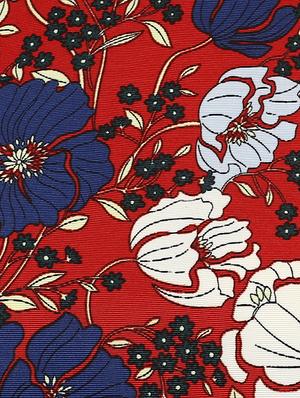 red printed boxy top - 14402335 - Standard Image - 4