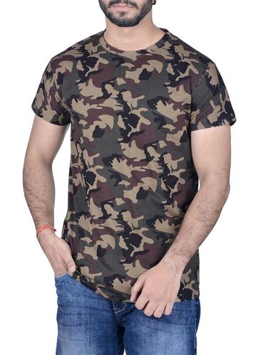 green cotton all over t-shirt - 14404672 - Very Small Image - 1