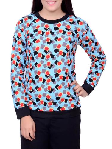 multi colored printed straight top - 14405868 - Very Small Image - 1