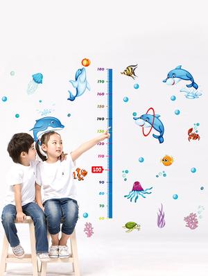 dolphin fish theme wall stickers - 14408990 - Standard Image - 2