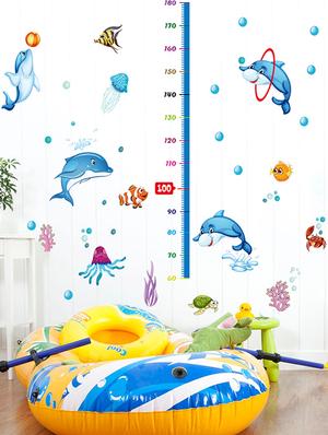 dolphin fish theme wall stickers - 14408990 - Standard Image - 5