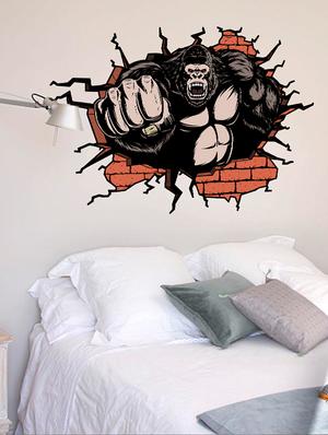 monkey man 3d theme wall stickers - 14408999 - Standard Image - 2