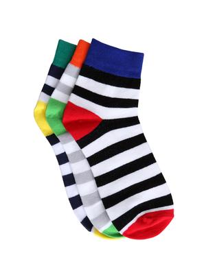 set of 3 multi colored cotton socks - 14409724 - Standard Image - 2