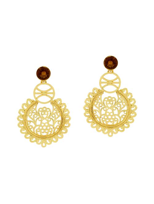 gold brass other earring - 14410013 - Standard Image - 1