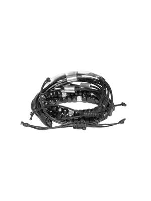 black nonmetal bracelet - 14410220 - Standard Image - 2
