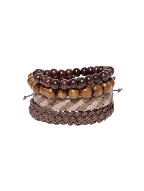 brown nonmetal bracelet - 14410223 - Standard Image - 1