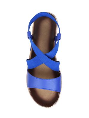 blue back strap sandal - 14410540 - Standard Image - 4