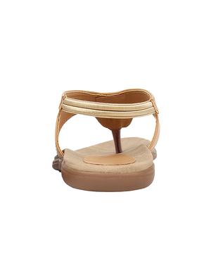 tan back strap sandal - 14410546 - Standard Image - 3