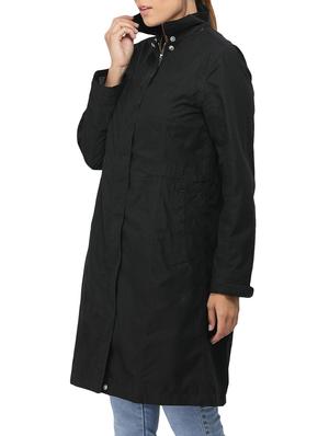 solid black casual coat - 14410871 - Standard Image - 2