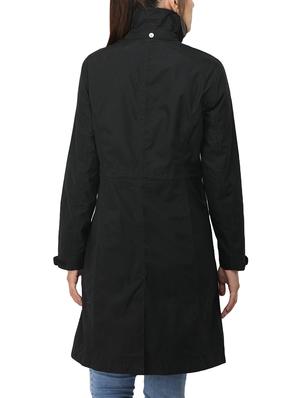 solid black casual coat - 14410871 - Standard Image - 3