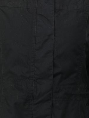 solid black casual coat - 14410871 - Standard Image - 4