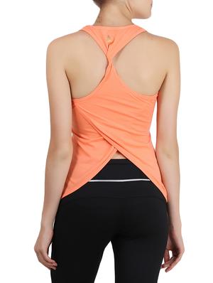 orange cotton blend tank top - 14411075 - Standard Image - 3