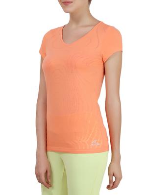 orange cotton blend top - 14411078 - Standard Image - 2