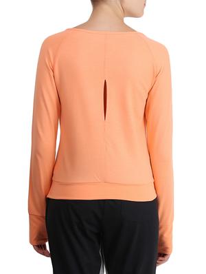 orange cotton blend top - 14411079 - Standard Image - 3