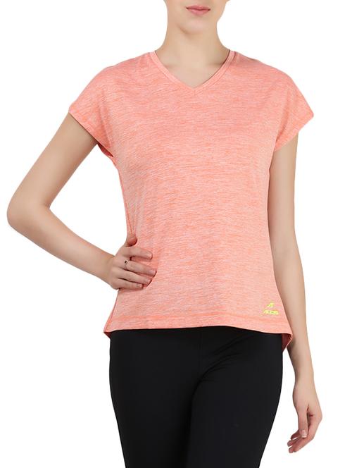 orange polyester regular top - 14411081 - Standard Image - 1