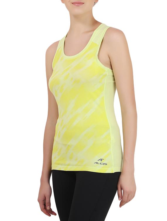 yellow cotton tank top - 14411090 - Zoom Image - 2