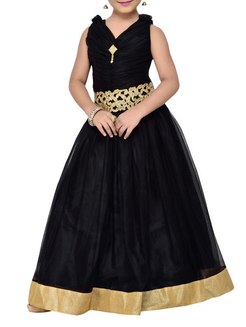 black net party gown - 14411114 - Standard Image - 1