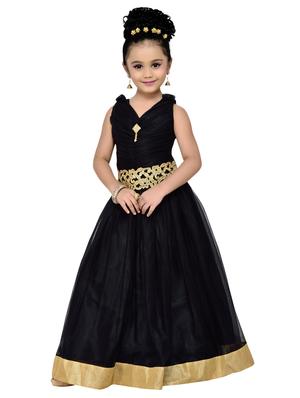 black net party gown - 14411114 - Standard Image - 4