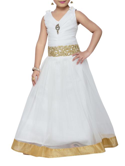 white net party gown - 14411119 - Standard Image - 1