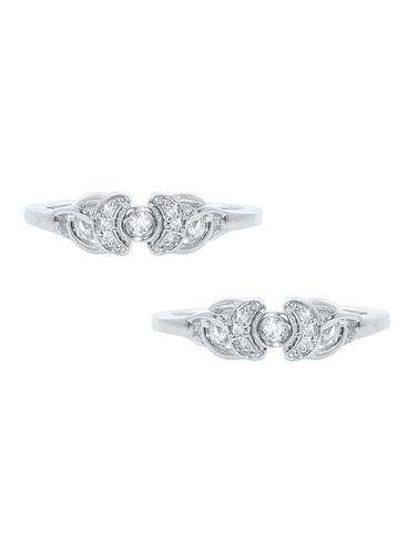 white silver body jewellery - 14411786 - Very Small Image - 1