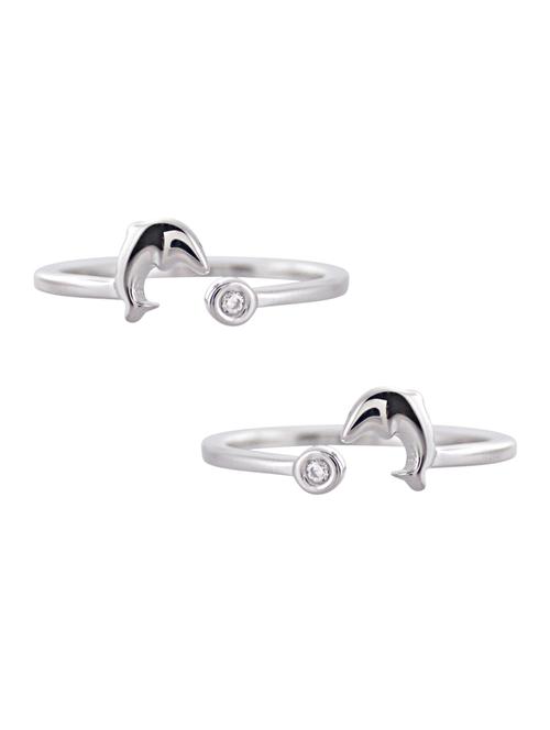 white silver body jewellery - 14411789 - Very Small Image - 1