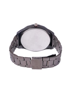 skylofts analogue blue dial stainless steel men watch - 14411881 - Standard Image - 3