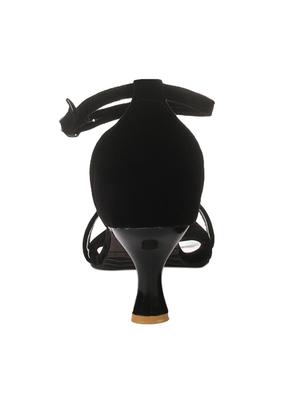 black ankle strap sandal - 14411947 - Standard Image - 3