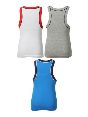 multi colored cotton vest - 14412387 - Standard Image - 2