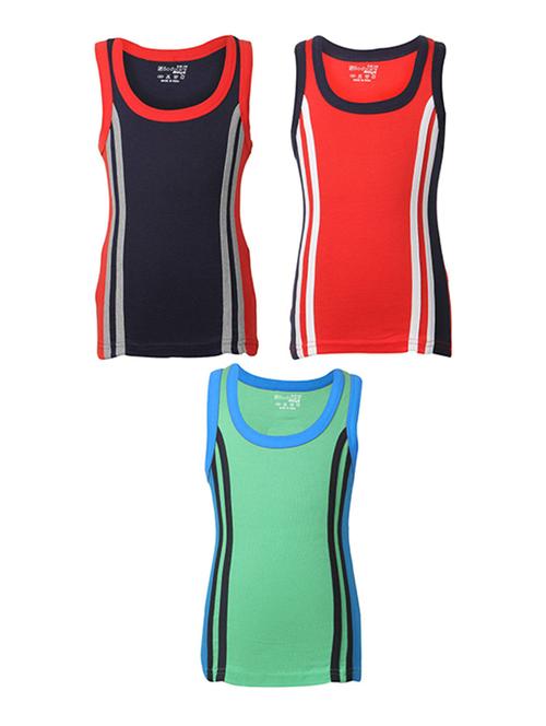 multi colored cotton vest - 14412389 - Standard Image - 1