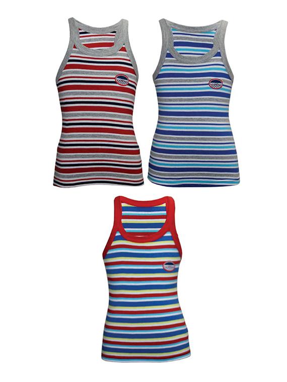 multi cotton vest - 14412399 - Zoom Image - 1